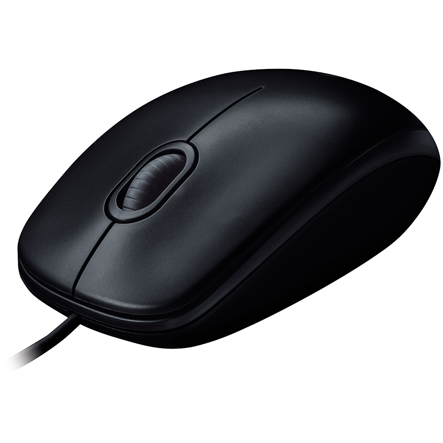 LOGITECH B100 Corded Mouse - BLACK - USB - B2B [2]