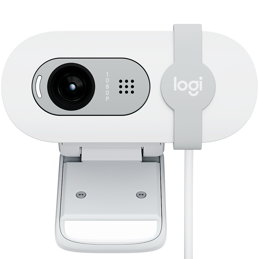 LOGITECH Brio 100 Full HD Webcam - OFF-WHITE - USB [1]