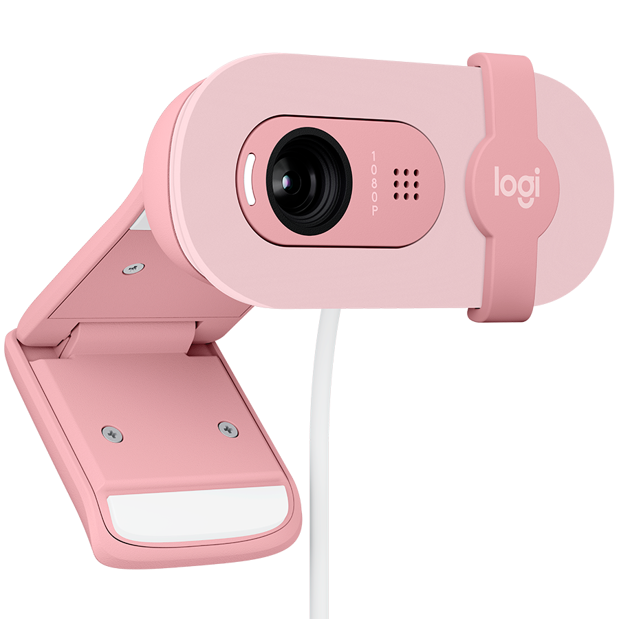 LOGITECH Brio 100 Full HD Webcam - ROSE - USB [3]