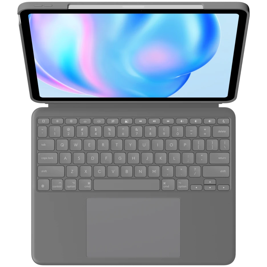 Husă cu tastatură Logitech Combo Touch pentru iPad Air 13" (M2), QWERTY US International, Oxford Grey [2]