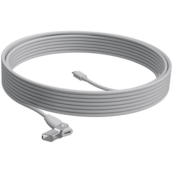 LOGITECH EXTENTION CABLE for Rally Mic Pod WHITE 10M - WW [1]
