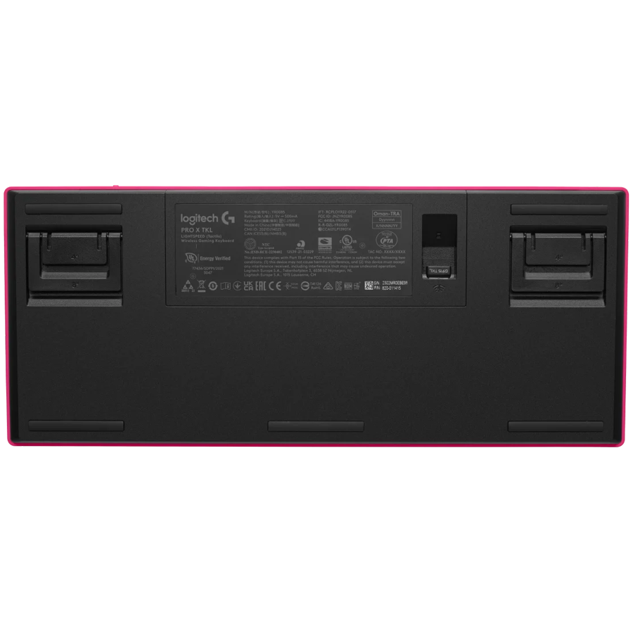 LOGITECH G PRO X TKL LIGHTSPEED Mechanical Gaming Keyboard - MAGENTA - US INT'l - TACTILE [4]