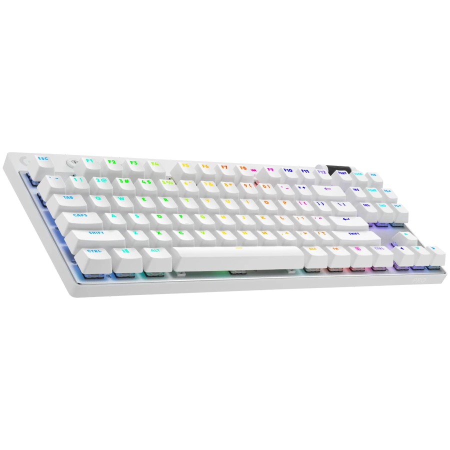 LOGITECH G PRO X TKL LIGHTSPEED Mechanical Gaming Keyboard - WHITE - US INT'L - TACTILE [2]