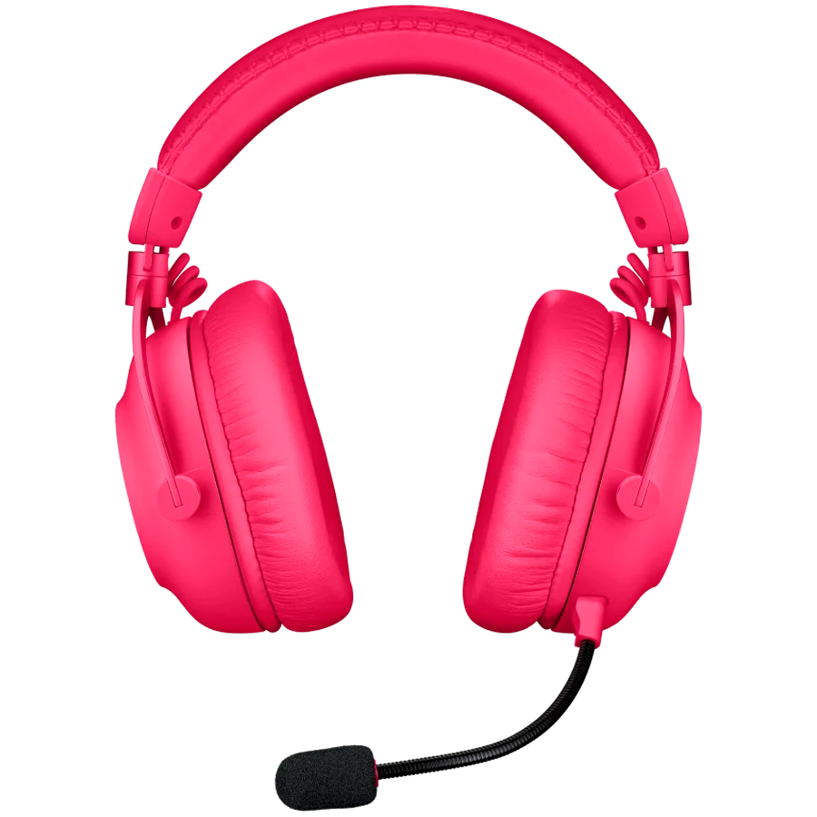 LOGITECH G PRO X2 LIGHTSPEED Wireless Gaming Headset - Blue Mic - MAGENTA [1]