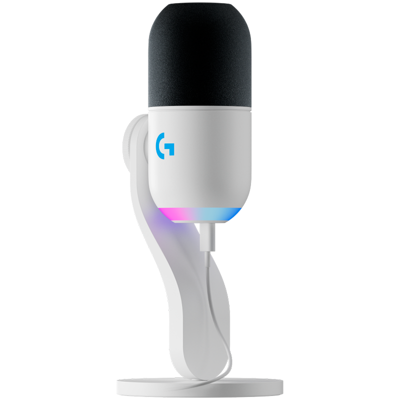 LOGITECH G Yeti GX RGB Gaming Microphone - LIGHTSYNC - OFF WHITE - USB [1]