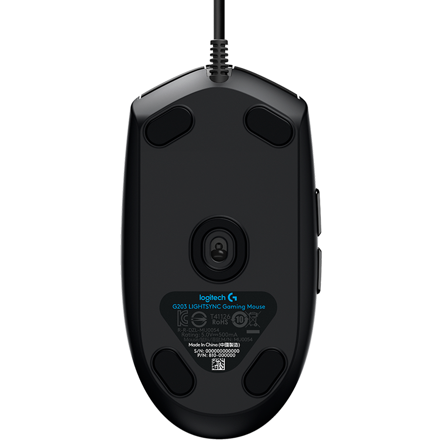 LOGITECH G102 LIGHTSYNC Corded Gaming Mouse - BLACK - USB - EER [5]