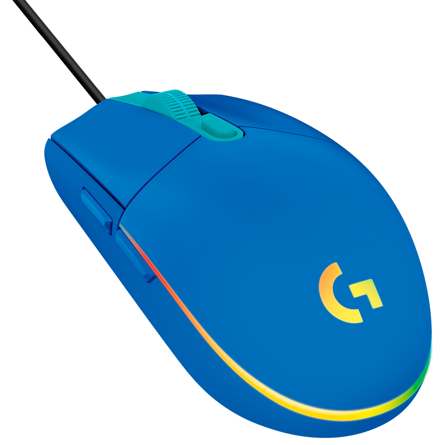 LOGITECH G102 LIGHTSYNC Corded Gaming Mouse - BLUE - USB - EER [2]