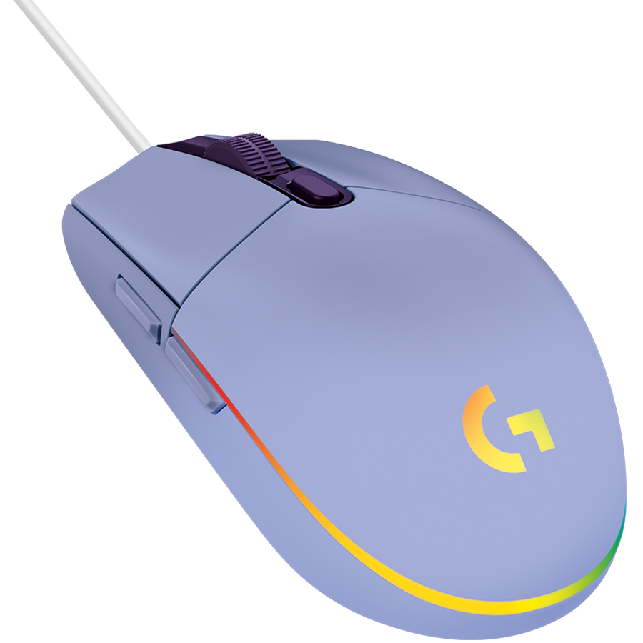 LOGITECH G102 LIGHTSYNC Corded Gaming Mouse - LILAC - USB - EER [2]