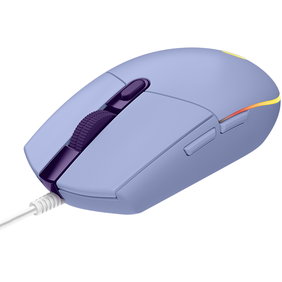 LOGITECH G102 LIGHTSYNC Corded Gaming Mouse - LILAC - USB - EER [3]