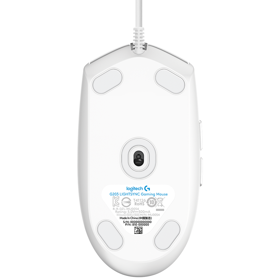 Mouse de gaming cu fir LOGITECH G102 LIGHTSYNC - ALB - USB - EER [5]