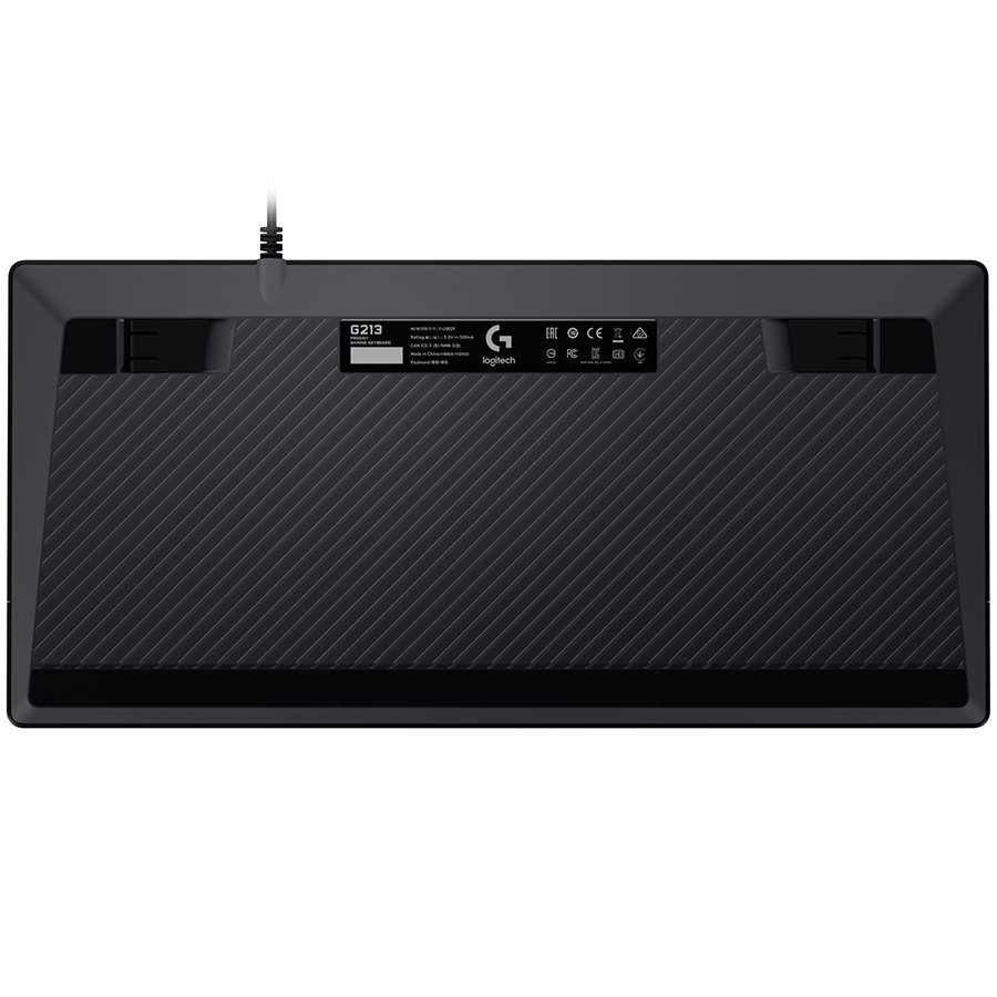LOGITECH G213 Prodigy Corded RGB Gaming Keyboard - BLACK - US INT'L - USB [2]