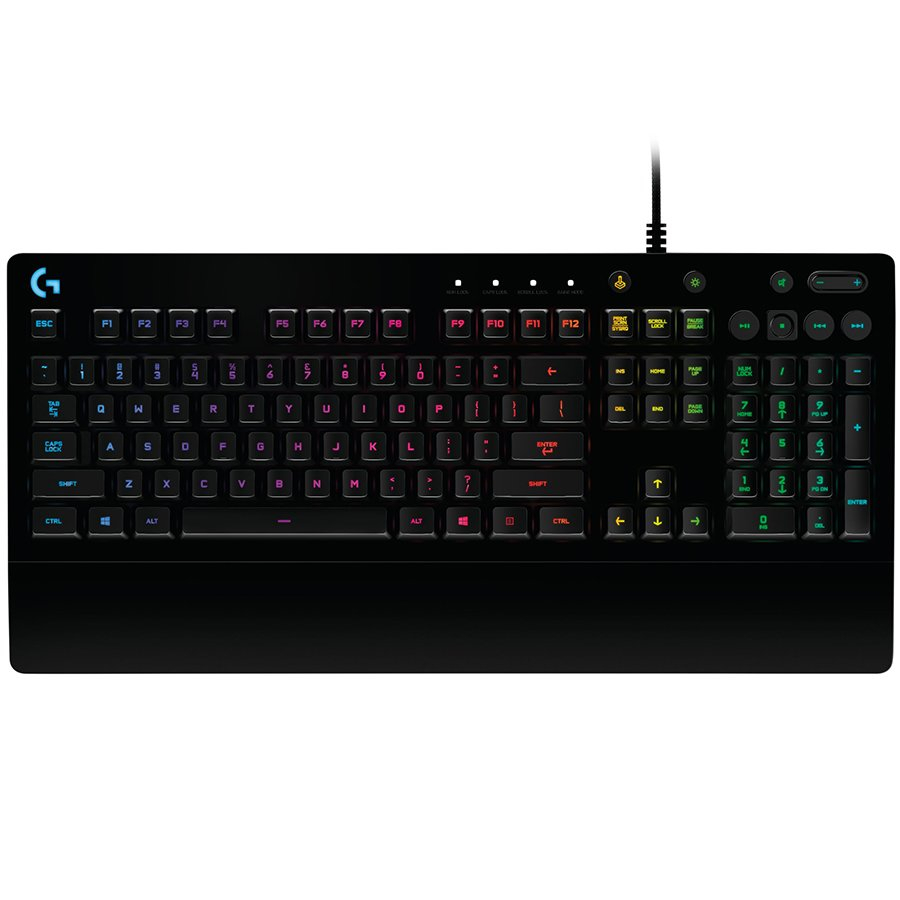 LOGITECH G213 Prodigy Corded RGB Gaming Keyboard - BLACK - US INT'L - USB [4]