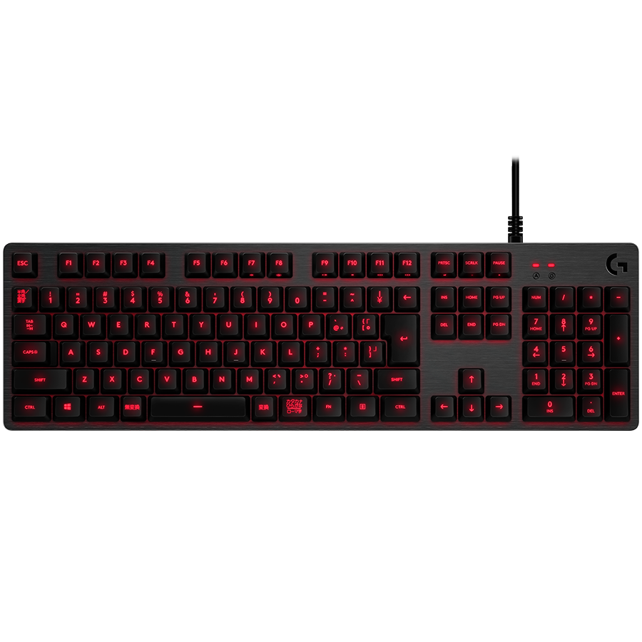 LOGITECH G413 SE Corded Mechanical Gaming Keyboard - BLACK - US INT'L - USB - TACTILE [1]