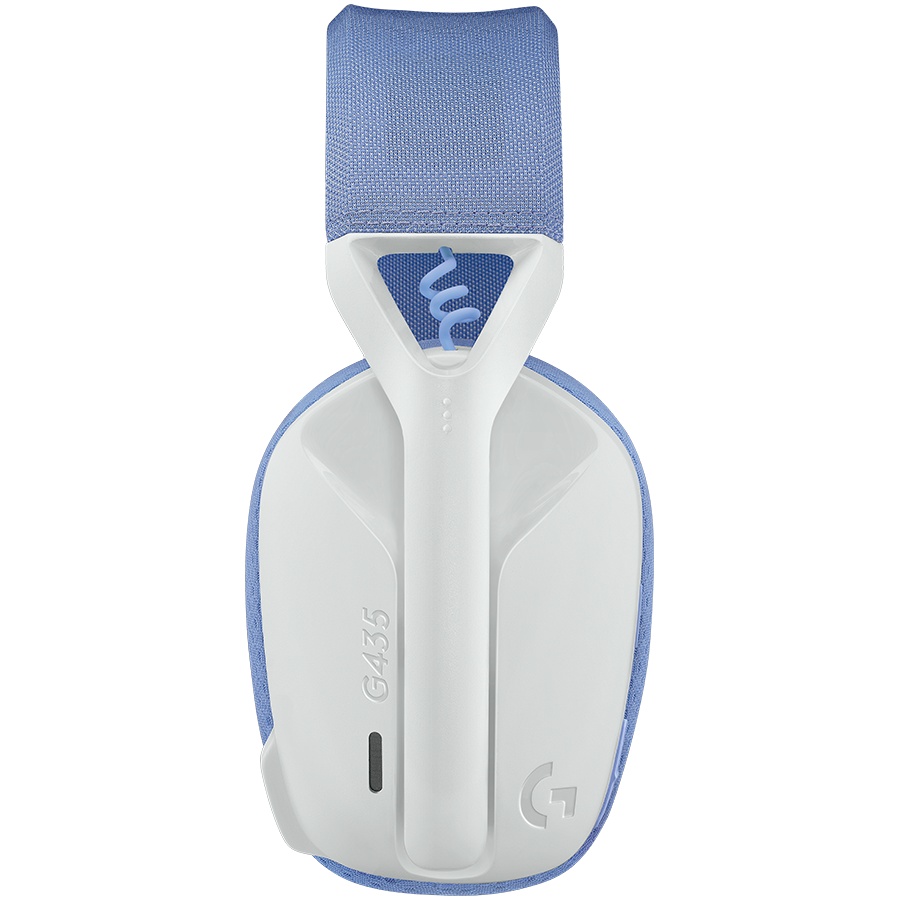 LOGITECH G435 LIGHTSPEED Wireless Gaming Headset - WHITE [4]