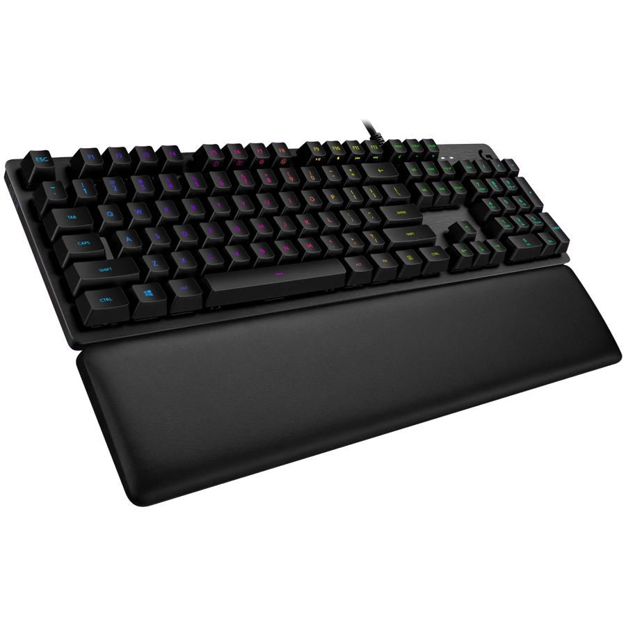 LOGITECH G513 Corded LIGHTSYNC Mechanical Gaming Keyboard - CARBON - US INT'L - USB - TACTILE [2]