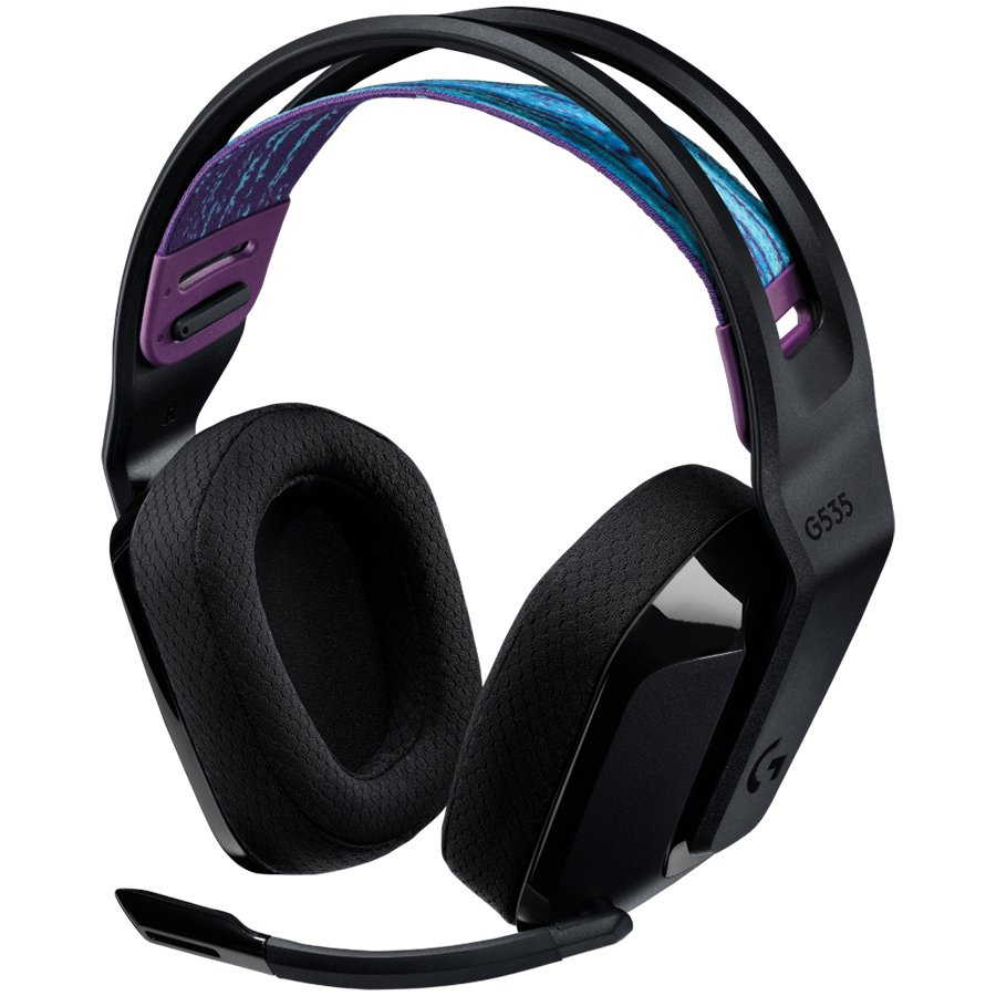 LOGITECH G535 LIGHTSPEED Wireless Gaming Headset - BLACK [1]