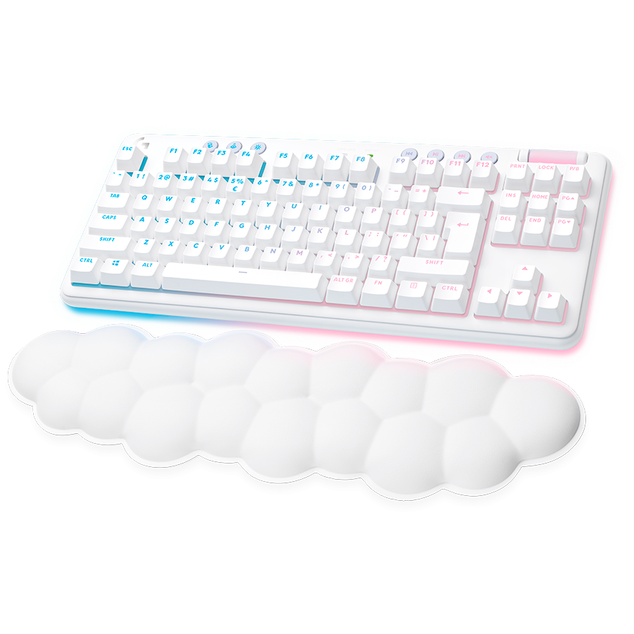 LOGITECH G715 TKL LIGHTSPEED RGB Wireless Gaming Keyboard - OFF WHITE - US INT'L - LINEAR [2]