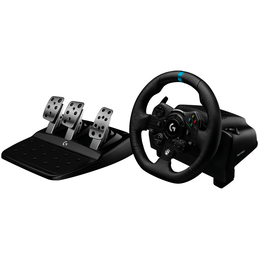 LOGITECH G923 Racing Wheel and Pedals - PC/PS - BLACK - USB [1]