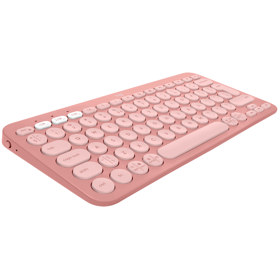 LOGITECH K380S Multi-Device Bluetooth Keyboard - TONAL ROSE - US INT'L [2]