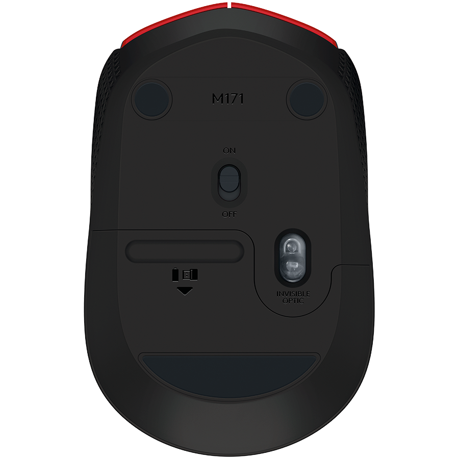 LOGITECH M171 Wireless Mouse - RED [4]