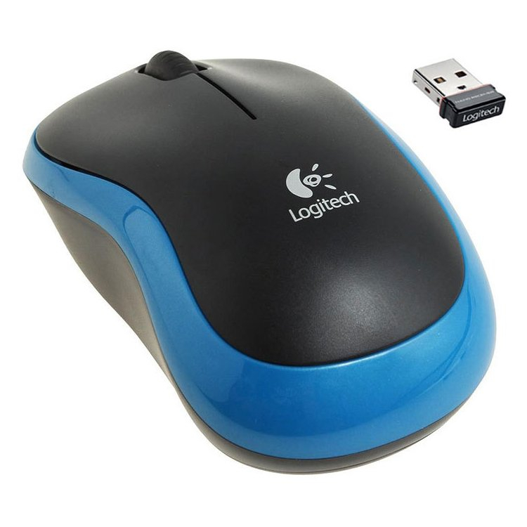 LOGITECH M185 Wireless Mouse - BLUE - EWR2 [1]