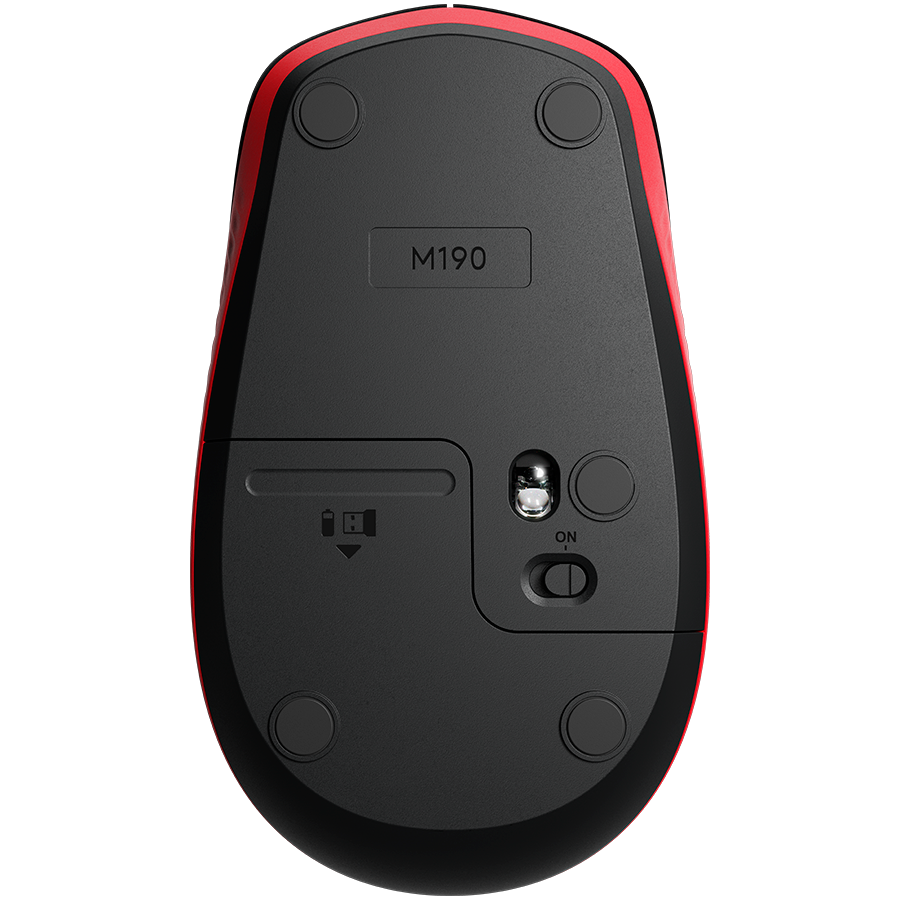 LOGITECH M190 Wireless Mouse - RED [5]