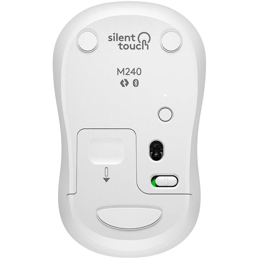 LOGITECH M240 Bluetooth Mouse - OFF WHITE - SILENT [6]