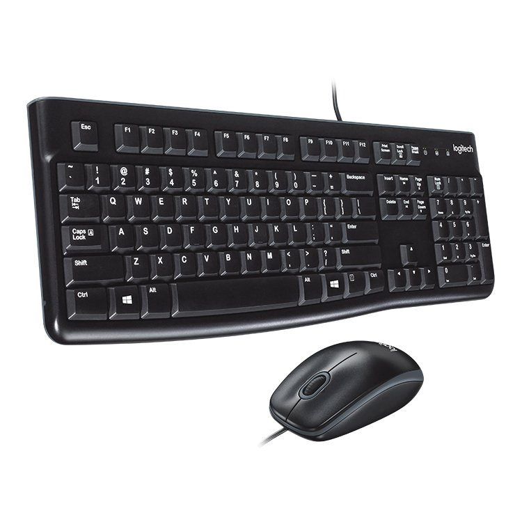 LOGITECH MK120 Corded Combo - BLACK - USB - US INT'L - EER [2]