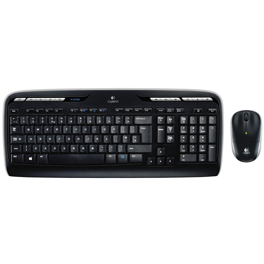 LOGITECH MK330 Wireless Combo - BLACK - US INT'L [1]