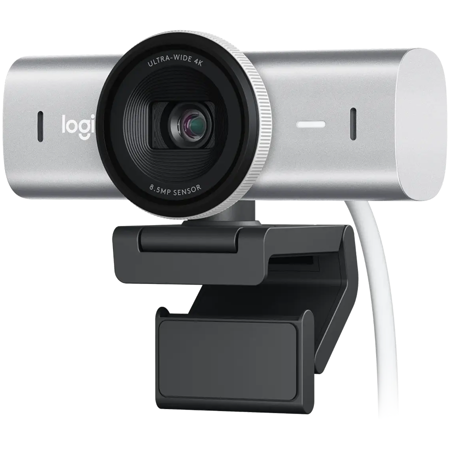 LOGITECH MX Brio 4K Ultra HD Webcam - PALE GREY - 2.4GHZ - EMEA28-935 - B2C [1]