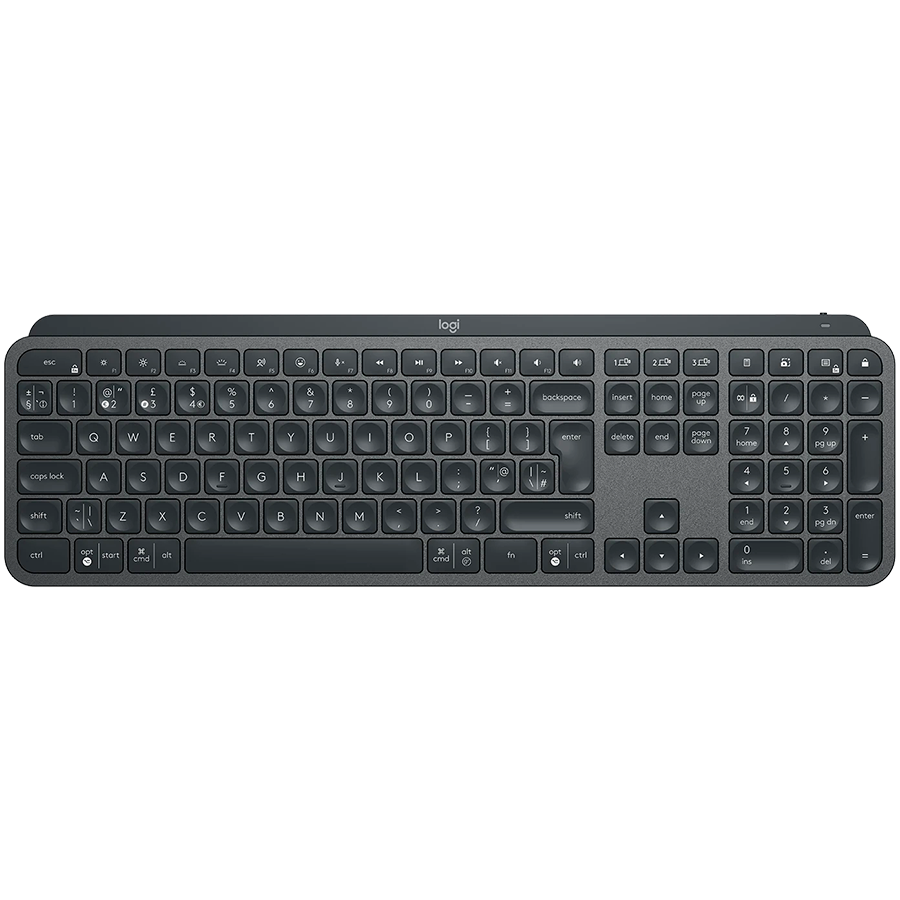 LOGITECH MX Keys Bluetooth Illuminated Keyboard - GRAPHITE- US INT'L - B2B [1]