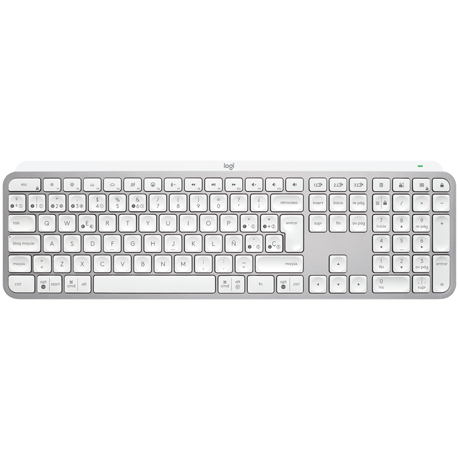 LOGITECH MX Keys S Bluetooth Illuminated Keyboard - PALE GREY - US INT'L [1]