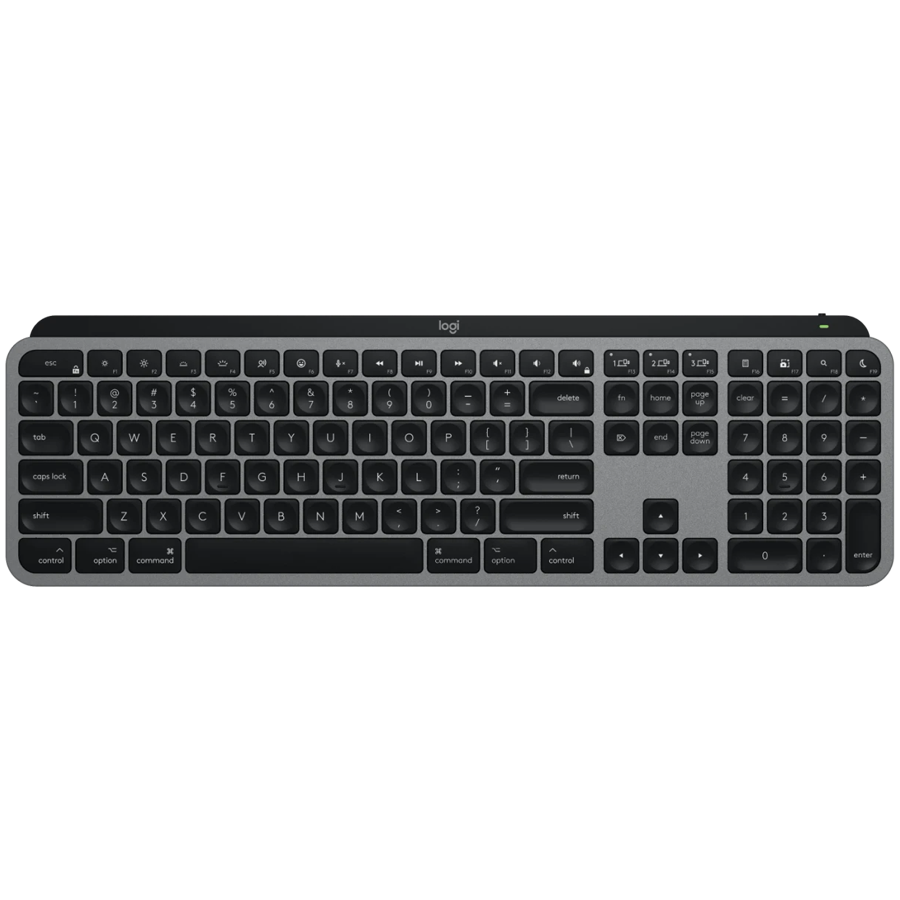 LOGITECH MX Keys S for Mac - SPACE GREY - US INT'L - BT - EMEA28-935 [1]