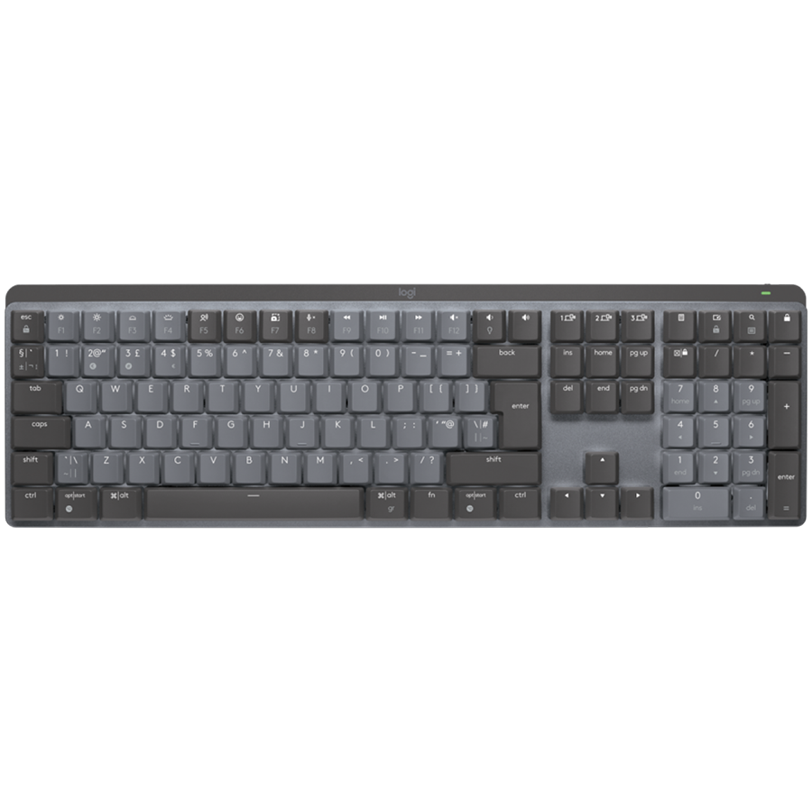 LOGITECH MX Mechanical Bluetooth Illuminated Keyboard - GRAPHITE - US INT'L - TACTILE [1]