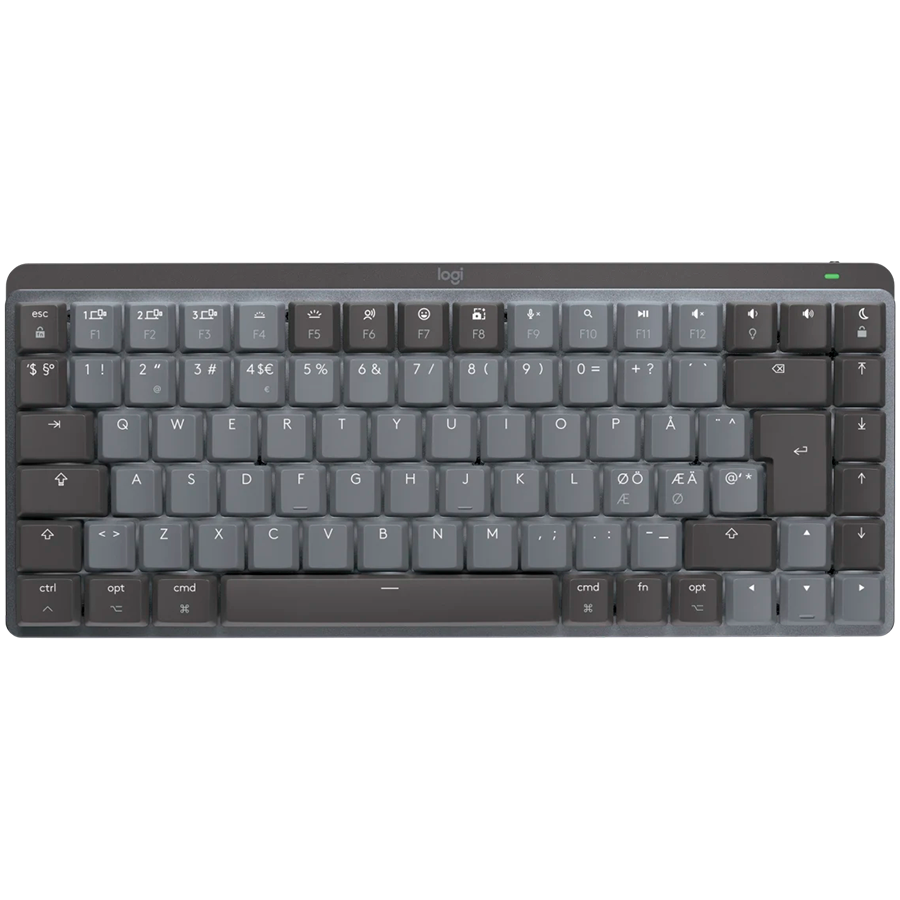 LOGITECH MX Mechanical Mini for MAC Bluetooth Illuminated Keyboard - SPACE GREY - US INT'L - TACTILE [1]