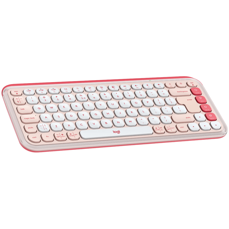 LOGITECH POP ICON KEYS - ROSE - US INT'L - BT - INTNL-973 [3]