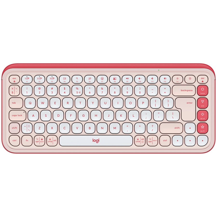 LOGITECH POP ICON KEYS - ROSE - US INT'L - BT - INTNL-973 [1]