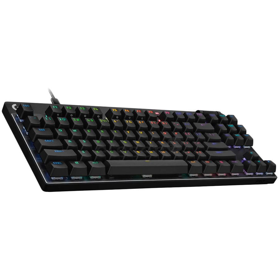 LOGITECH PRO X TKL RAPID Gaming Keyboard - BLACK - US INT'L - USB - EMEA28i-935 - LINEAR [2]