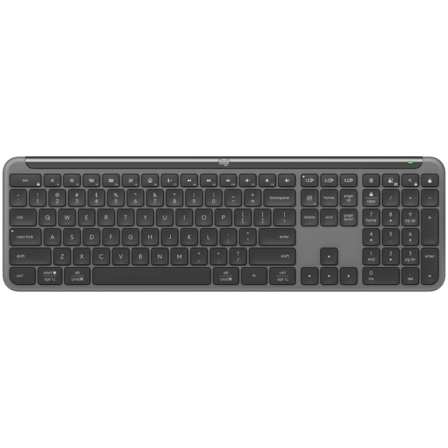 LOGITECH SIGNATURE SLIM WIRELESS KEYBOARD K950 - GRAPHITE - US INT'L - 2.4GHZ/BT - INTNL-973 [1]