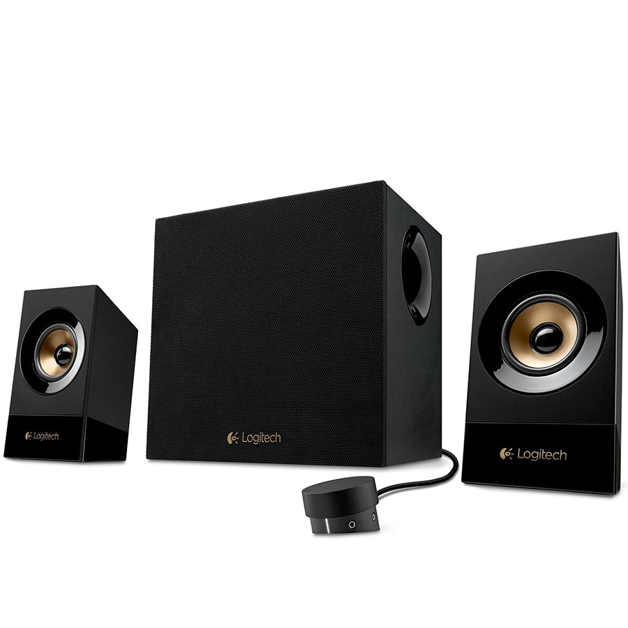 LOGITECH Z533 Speaker System 2.1 - BLACK - 3.5 MM [1]