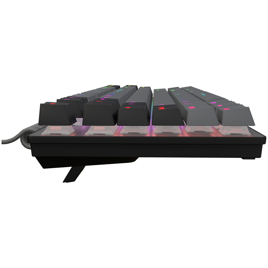 LORGAR Azar 514TKL, Wired RGB mechanical gaming keyboard, black, EN layout [5]