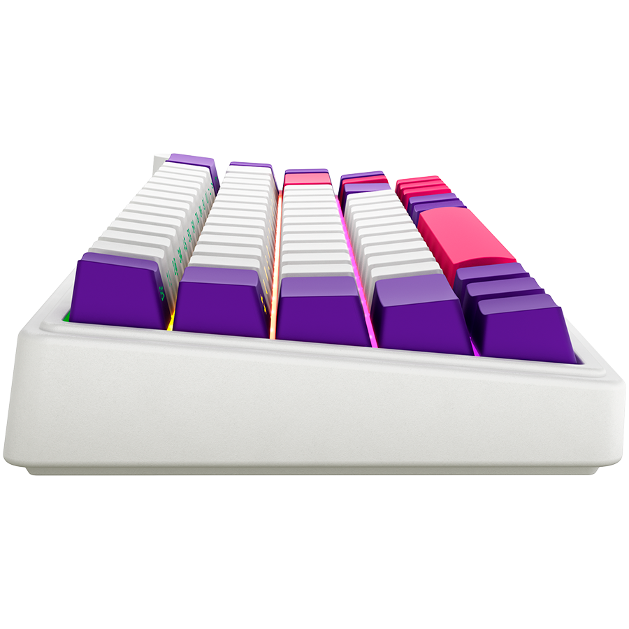LORGAR KBP70MW, Wireless 65% Mechanical Gaming Keyboard Pro, White, EN layout [4]