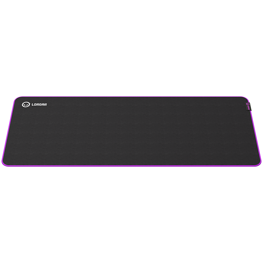 Lorgar Main 319, Gaming mouse pad, High-speed surface, Purple anti-slip rubber base, size: 900mm x 360mm x 3mm, weight 0.6kg [4]