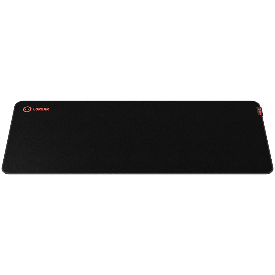 Lorgar Main 329, Gaming mouse pad, Precise control surface, Red anti-slip rubber base, size: 900mm x 360mm x 3mm, weight 0.635kg [4]