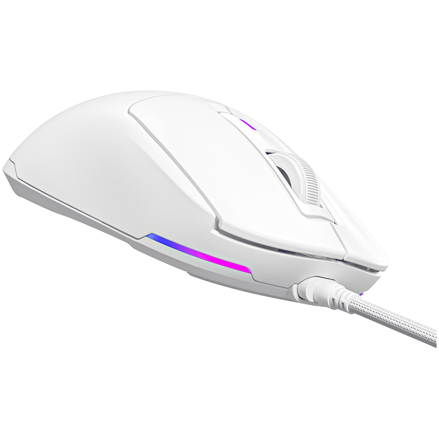 LORGAR MSA10, Ultralight Wired Gaming Mouse Advanced, white [5]