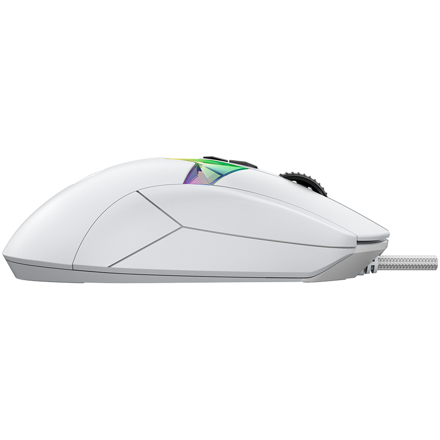 LORGAR MSP80, 8000 Hz Gaming Mouse Pro, White [6]