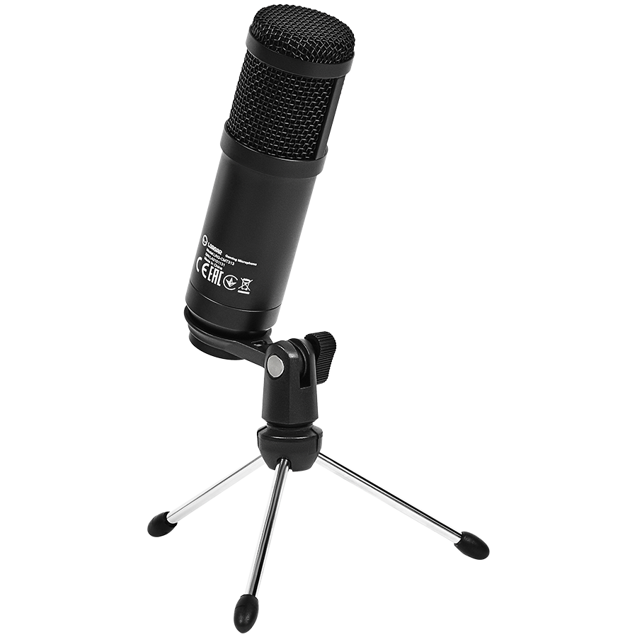 LORGAR Soner 313, Gaming Microphones, Black, USB condenser microphone with Volume Knob & Echo Kob, including 1x Microphone, 1 x 2.5M USB Cable, 1 x Tripod Stand, 1 x User Manual, body size: Φ47.4*158. [3]