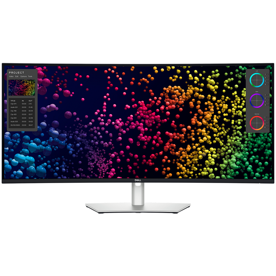 Monitor LED DELL UltraSharp U4025QW 40" Curved, 5120x2160, WUHD, 120Hz, IPS Antiglare, 21:9, 1000:1, 450 cd/m2, 8ms/5ms, 178/178, DP, HDMI, 2xTHB4, 3xUSB-C, 5xUSB-A, RJ-45, Audio line out, 2x 9W Speak [1]