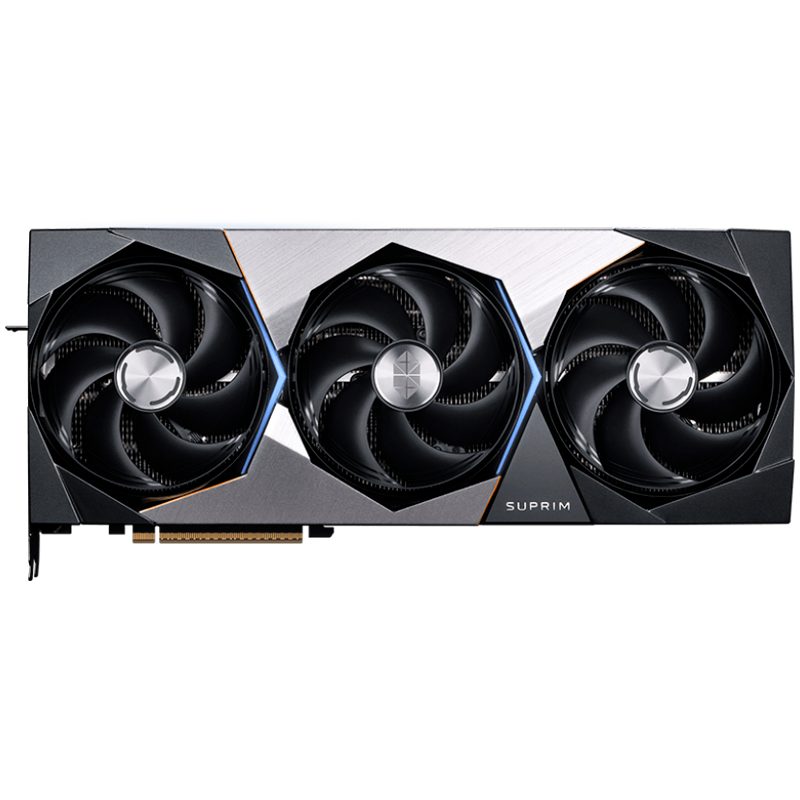 MSI Video Card Nvidia GeForce RTX 5090 32G SUPRIM SOC (32GB GDDR7/512bit, PCI-E Gen 5 x16, 3xDP, 1xHDMI, Recommended PSU 1000W, 3 fans) [2]