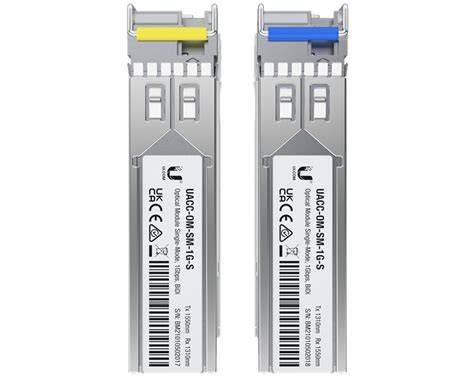 Ubiquiti UniFi 1G BiDi Single-Mode SFP LC 3km 2-Pack [2]